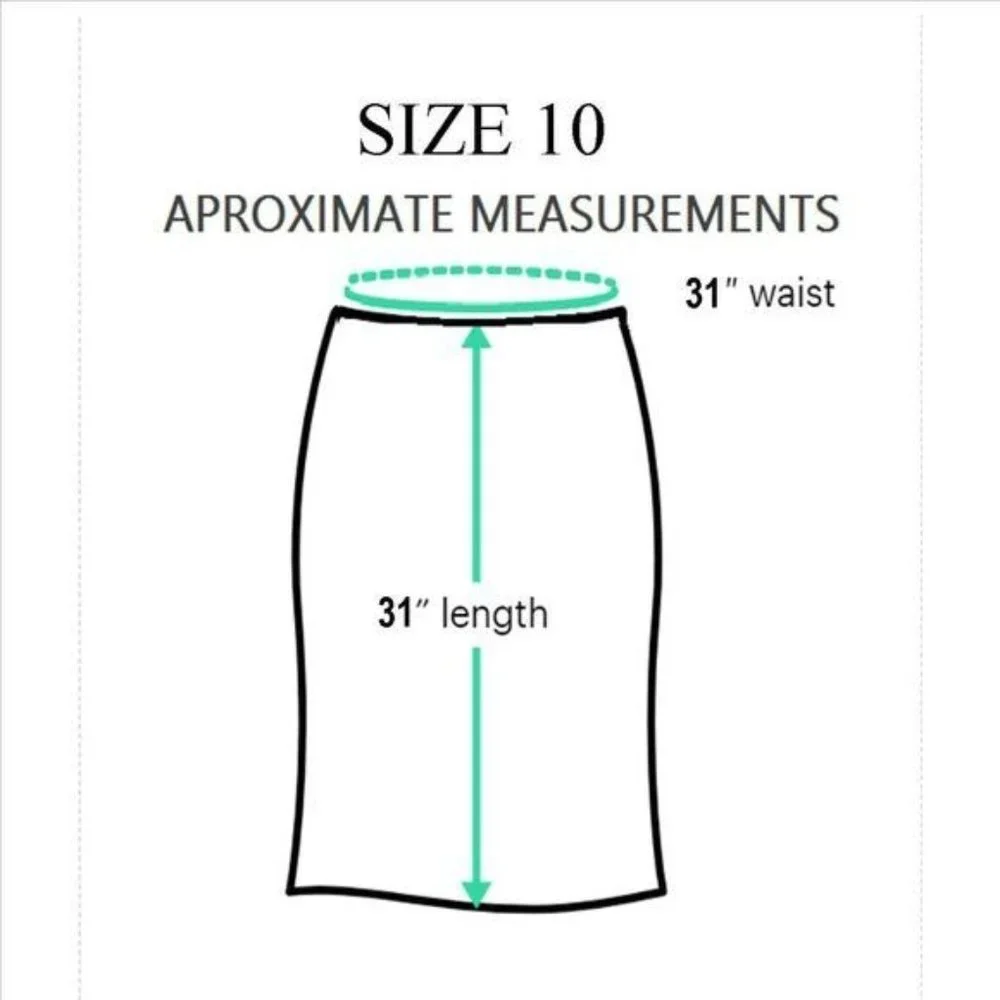 ✨Size 10 Women's Midi Skirt Calvin Klein Faux Wrap Floral Black Pink A-Line New✨ - Picture 8 of 8